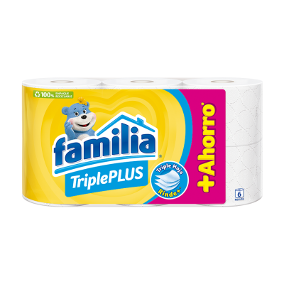 Papel Higiénico Familia TriplePLUS