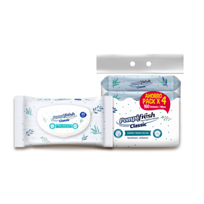 Papel Higiénico Húmedo Pompifresh