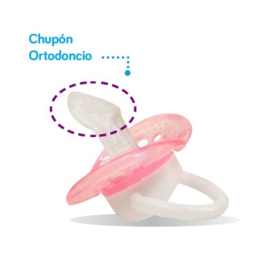 Entretenedor con Chupón Ortodoncio