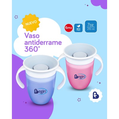 Vaso Antiderrame 360° Begin