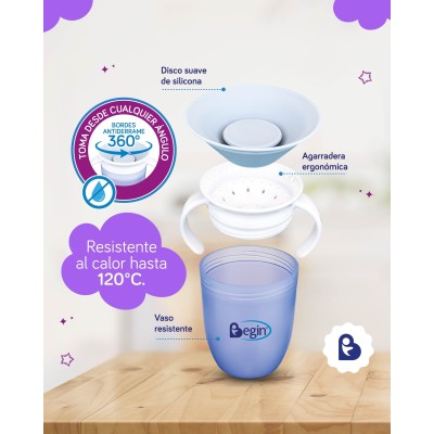 Vaso Antiderrame 360° Begin