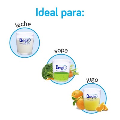 Vasos de Almacenamiento Begin