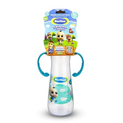 Biberón Carlitos ABC Doble Agarradera 6m+
