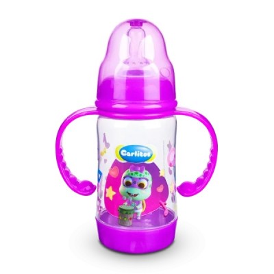 Biberón Carlitos Tubo Doble Agarradera 0-6