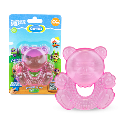 Masticador con Agua Osito Carlitos