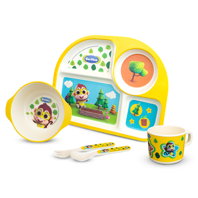 Vajilla de Bambú Carlitos Tito