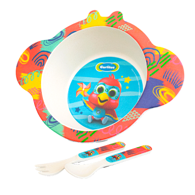 Vajilla de Bambú Carlitos Gori