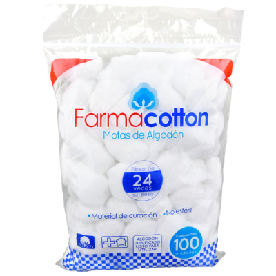 Motas de Algodón Farmacotton