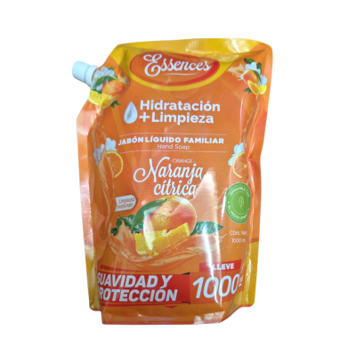 Jabón Líquido Essences Naranja