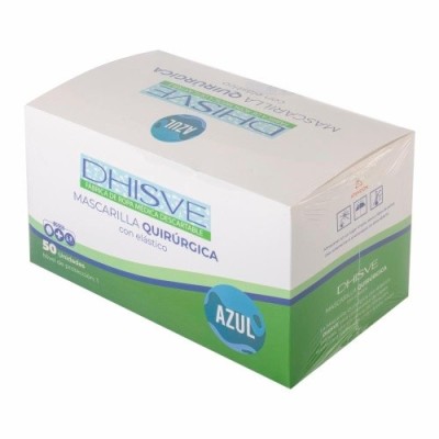 Mascarilla Quirúrgica Dhisve Azul
