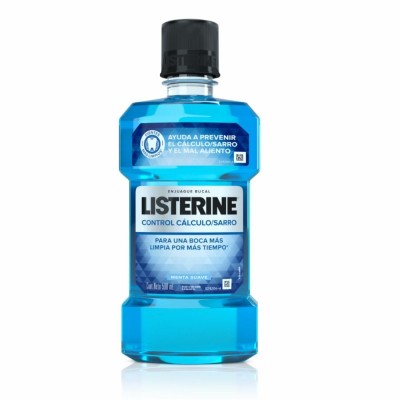 Enjuague Bucal Listerine Control Cálculo