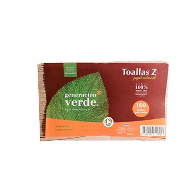 Toalla Z Natural Generación Verde