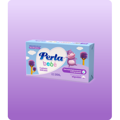 Jabón Perla Bebé Algodón