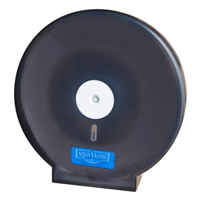Dispensador Negro de Papel Higiénico Jumbo Aquarame