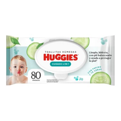 Toalla Húmeda Huggies One&Done x80