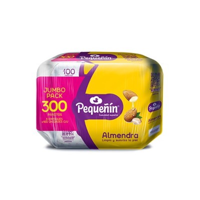 Paño Húmedo Pequeñin Almendra x300
