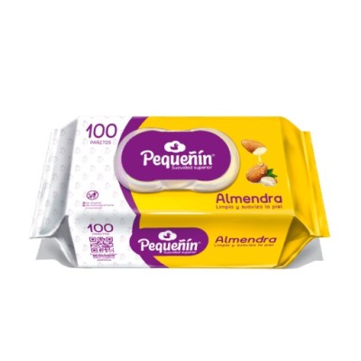 Paño Húmedo Pequeñin Almendra x100