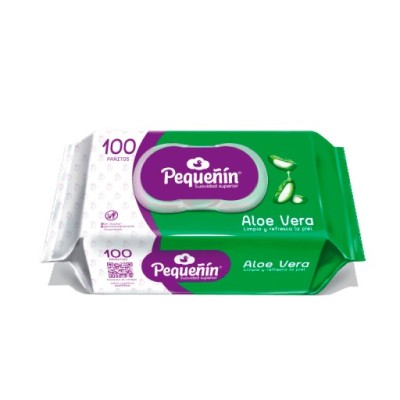 Paño Húmedo Pequeñin Aloe x100