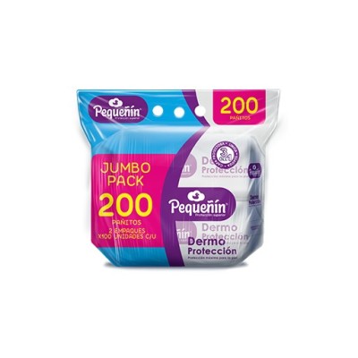 Paño Húmedo Pequeñin Dermoprotección x200