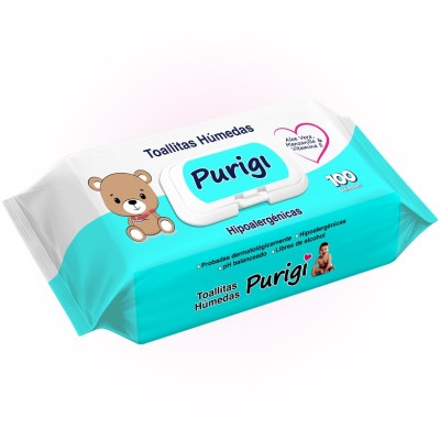 Toalla Húmeda Purigi x100