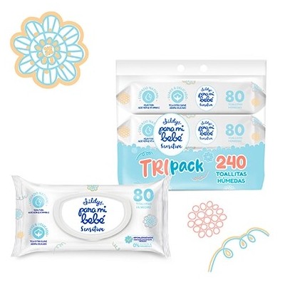 Toalla Húmeda Para Mi Bebé Sensitive x240