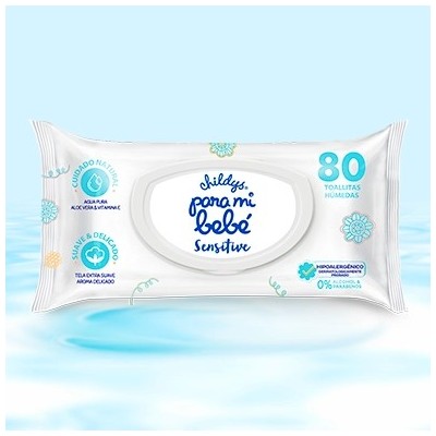 Toalla Húmeda Para Mi Bebé Sensitive x80