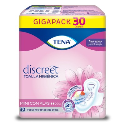 Toalla Higiénica Tena Discreet Mini