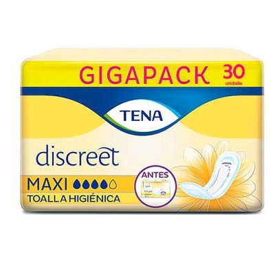 Toalla Higiénica Tena Discreet Maxi
