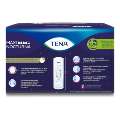 Toalla Higiénica Tena Discreet Maxi Nocturna
