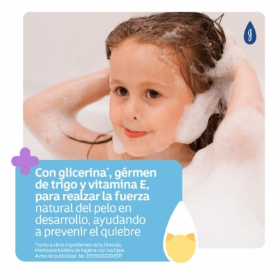 Shampoo Johnson’s Fuerza y Vitamina