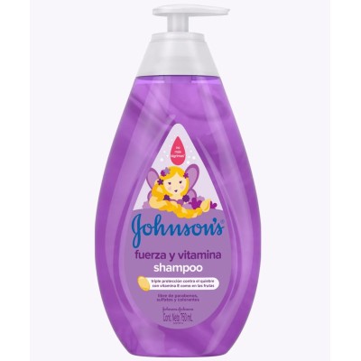 Shampoo Johnson’s Fuerza y Vitamina