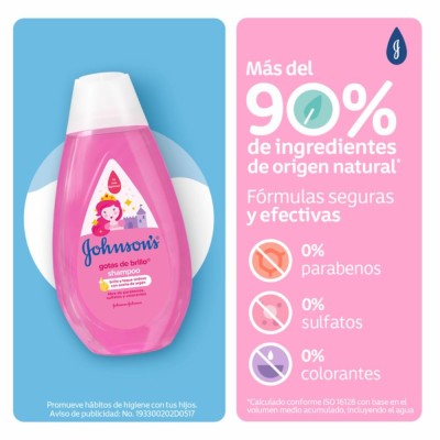 Shampoo Johnson’s Gotas de Brillo