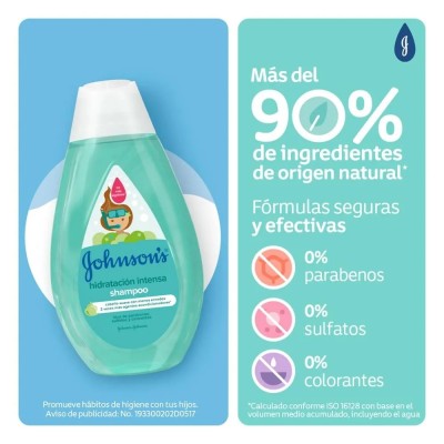 Shampoo Johnson’s Hidratación Intensa