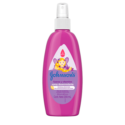 Spray para Peinar Johnson’s Fuerza y Vitamina