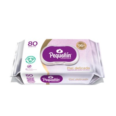 Paño Húmedo Pequeñin Piel Delicada x80