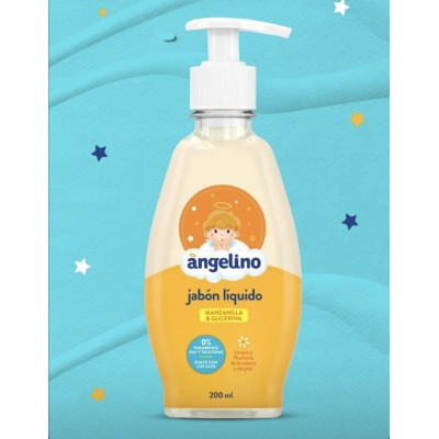 Jabón Liquido Angelino Manzanilla