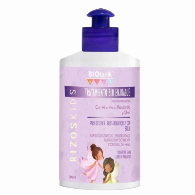 Crema para peinar Biotanik Rizos Kids