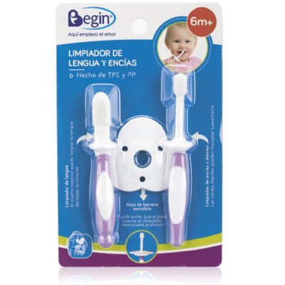 Limpiador de Lengua y Encias Begin 6+