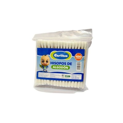 Cotonete de Madera Carlitos en Funda