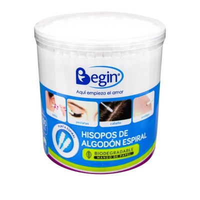 Cotonete Espiral Begin