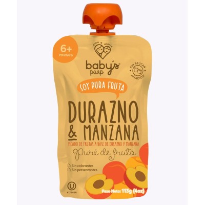 Compota Babys Durazno y Manzana