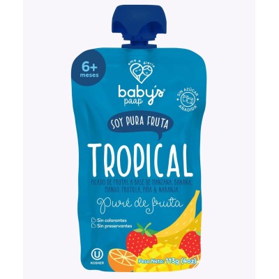 Compota Babys Frutas Tropicales