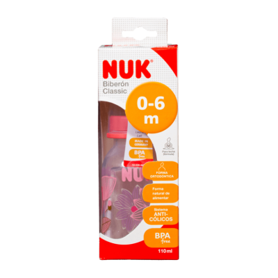 Biberón Nuk Classic 0-6m