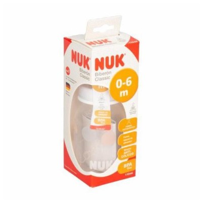 Biberón Nuk Classic 0-6m