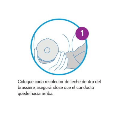 Recolector de leche + biberón 2oz Begin