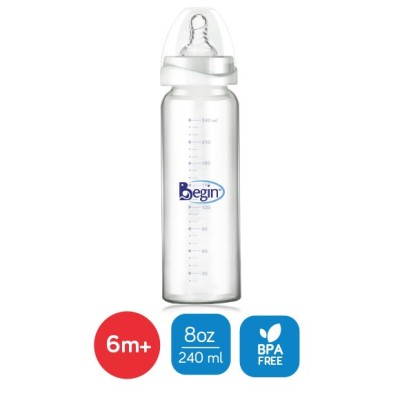 Biberón Begin de Vidrio