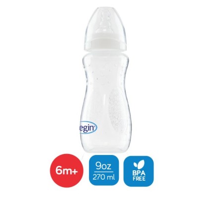 Biberón Begin Extra Grip Cuello Estandar