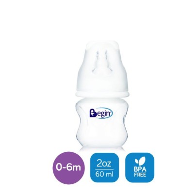 Biberón Begin Cuello Estandar 0+