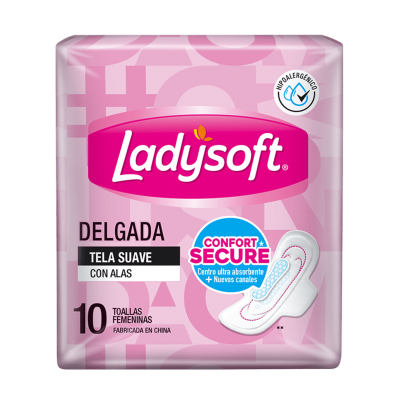 Toalla Femenina Ladysoft Delgada