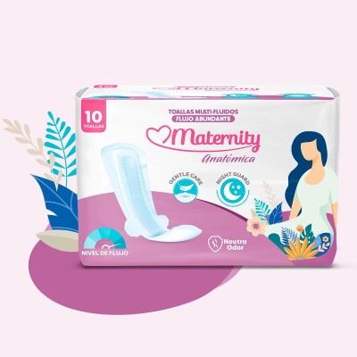 Toalla Multi-Fluidos Maternity Anatómica